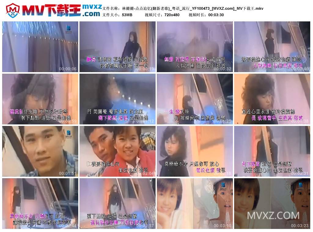 林姗姗-点点追忆(翻新老歌)_粤语_流行_YF100473